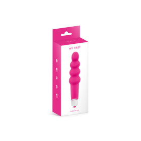 Vibromasseur glace rose silicone 7 vitesses waterproof 